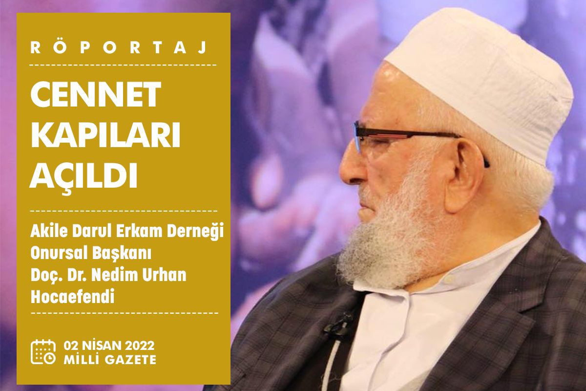 Cennet kapıları açıldı