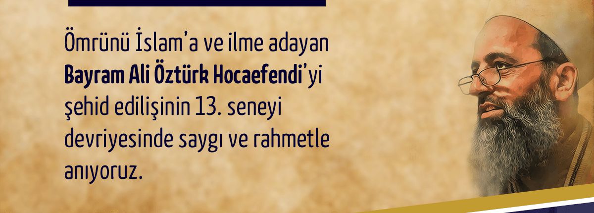 Bayram Ali Öztürk Hocaefendi